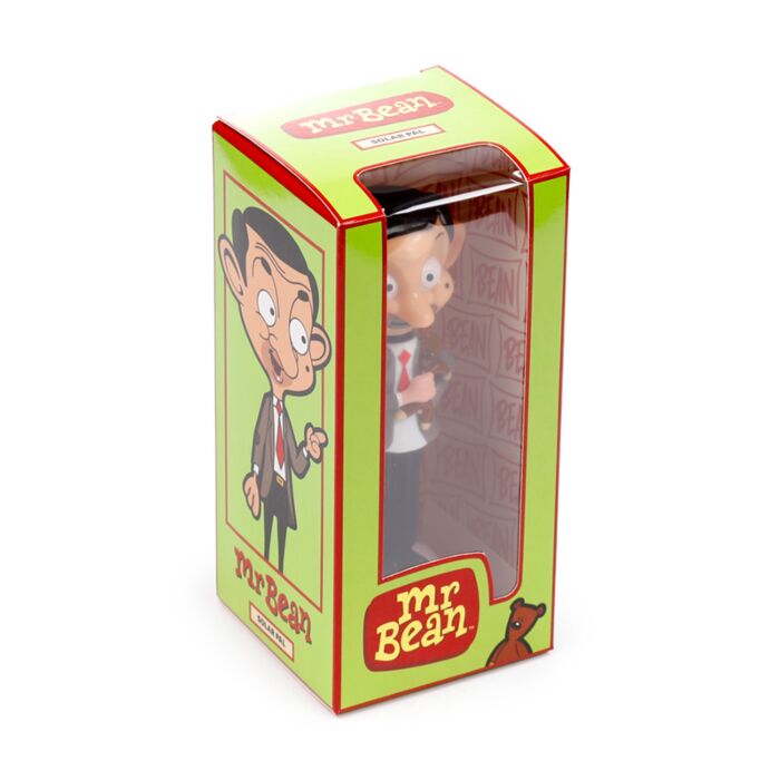 Mr Bean with Teddy Solar Pal