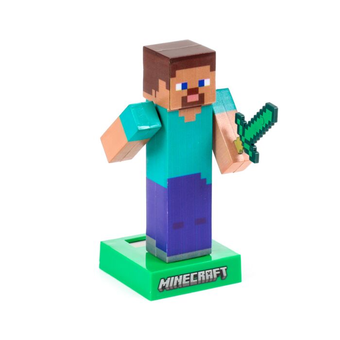 Minecraft Steve Solar Pal
