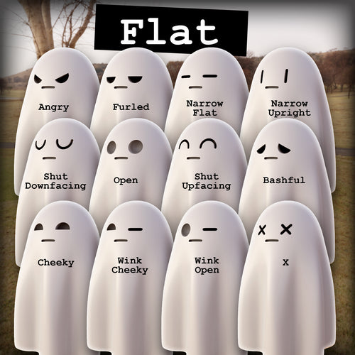 Ghostie Collectible 11cm Figurine with Shoes | Expressive Desk Pet Toy