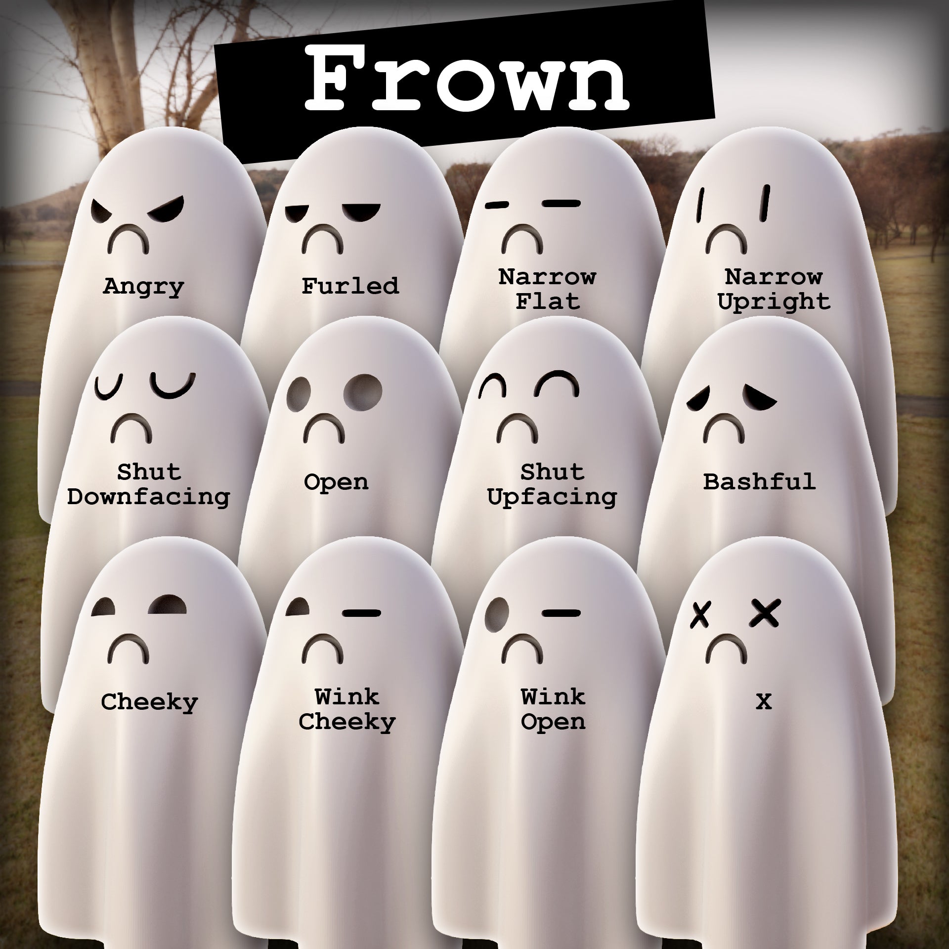 Ghostie Collectible 11cm Figurine with Shoes | Expressive Desk Pet Toy