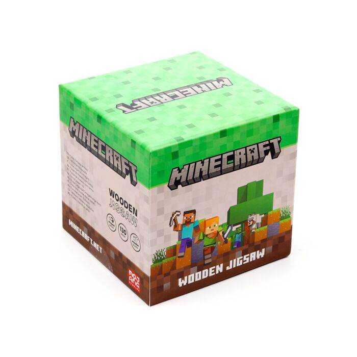 Minecraft 130pc Wooden Jigsaw Puzzle