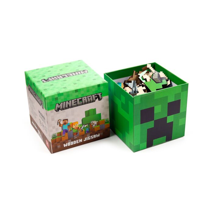 Minecraft 130pc Wooden Jigsaw Puzzle