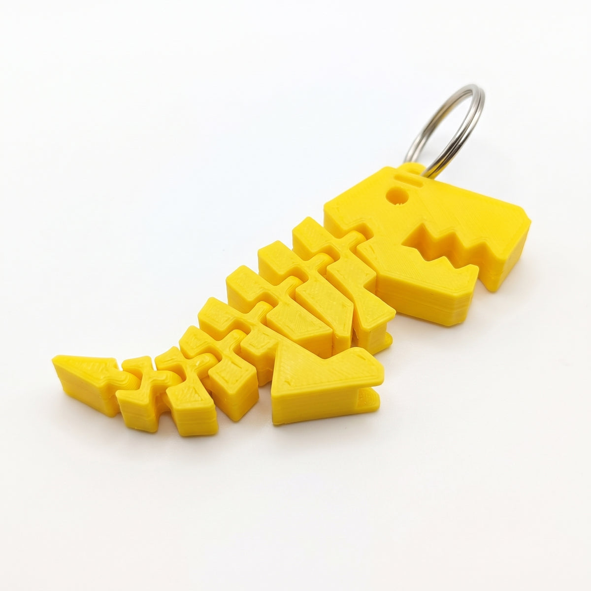 Flexible Articulated Dinosaur T-Rex Keychain | Satisfaction Fidget Keyring
